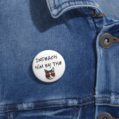 Impeach Trump button anti Trump pin funny feminist button fuck the patriarchy merch is he dead yet merch feminist accessories liberal merch
