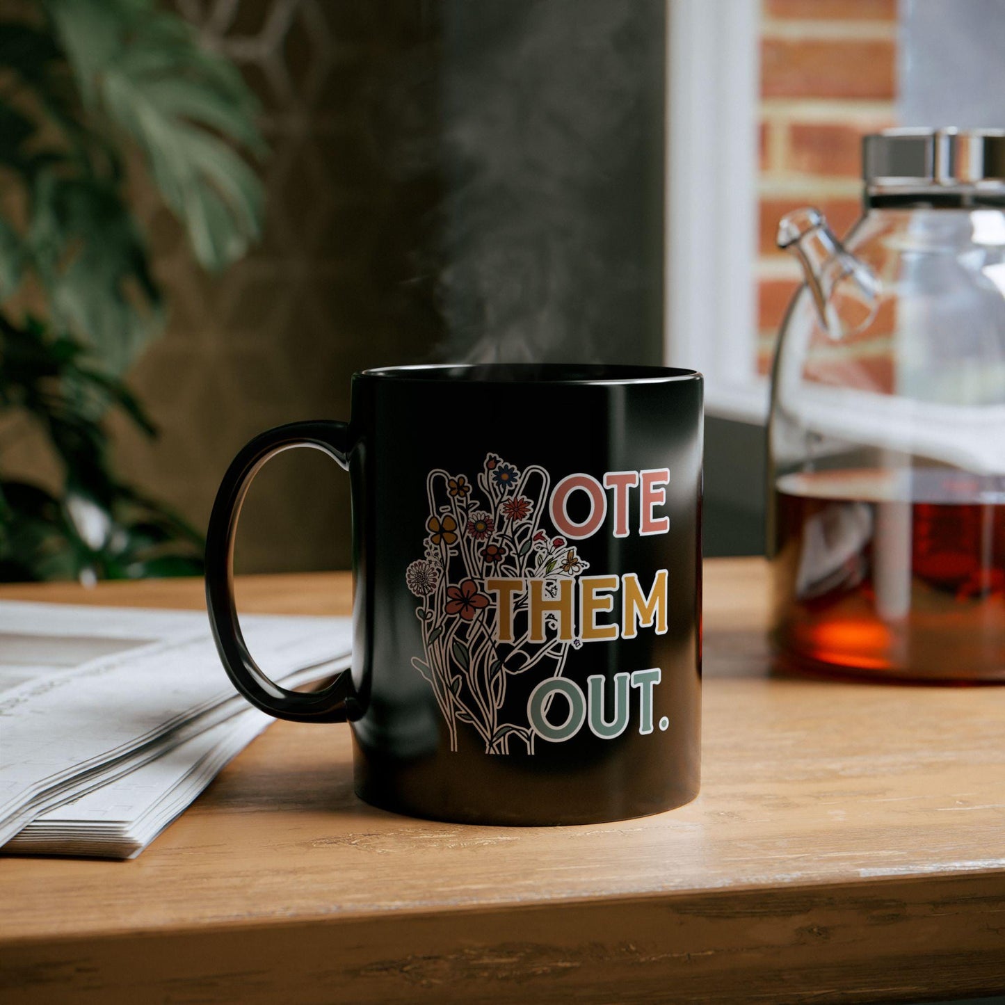 Vote Them Out Anti-MAGA Coffee Mug Fuck Trump Coffee Cup Womens Rights Merch Protect Roe v. Wade Mug Social Justice Cup Vote Out Republicans