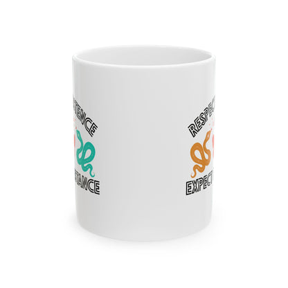 Respect Existence or Expect Resistance Mug Protect The Dolls Merch Trans Rights Mug Anti Fascism Coffee Cup Activist Gift Idea Leftist Mug