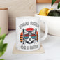 Equal Rights Or I Bites Feminist Ceramic Coffee Mug Childless Cat Lady Merch Equality Mug Equal Rights Coffee Cup Fuck The Patriarchy Mug