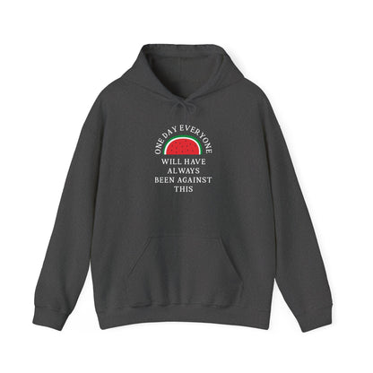 Watermelon Quote Hoodie, Comfortable Unisex Sweatshirt, Perfect Gift for Friends, Family, Casual Wear, Summer Celebrations