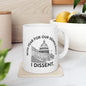 With Fear For Our Democracy, I Dissent Mug Sonia Sotomayor Coffee Cup Womens Rights Merch Fuck Trump Gift Idea Womens Rights Coffee Mug