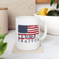 Trump Is A Traitor Coffee Mug Anti Trump Coffee Cup Pro Democracy Merch Democrat Gift Idea Anti MAGA Mug Political Gift Not My President Mug