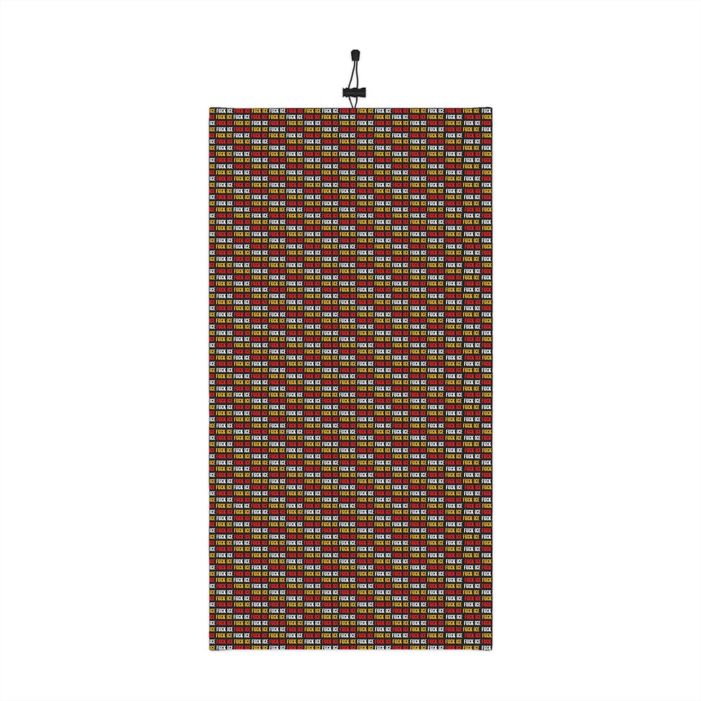 Fuck ICE Adjustable Face Cover and Hood