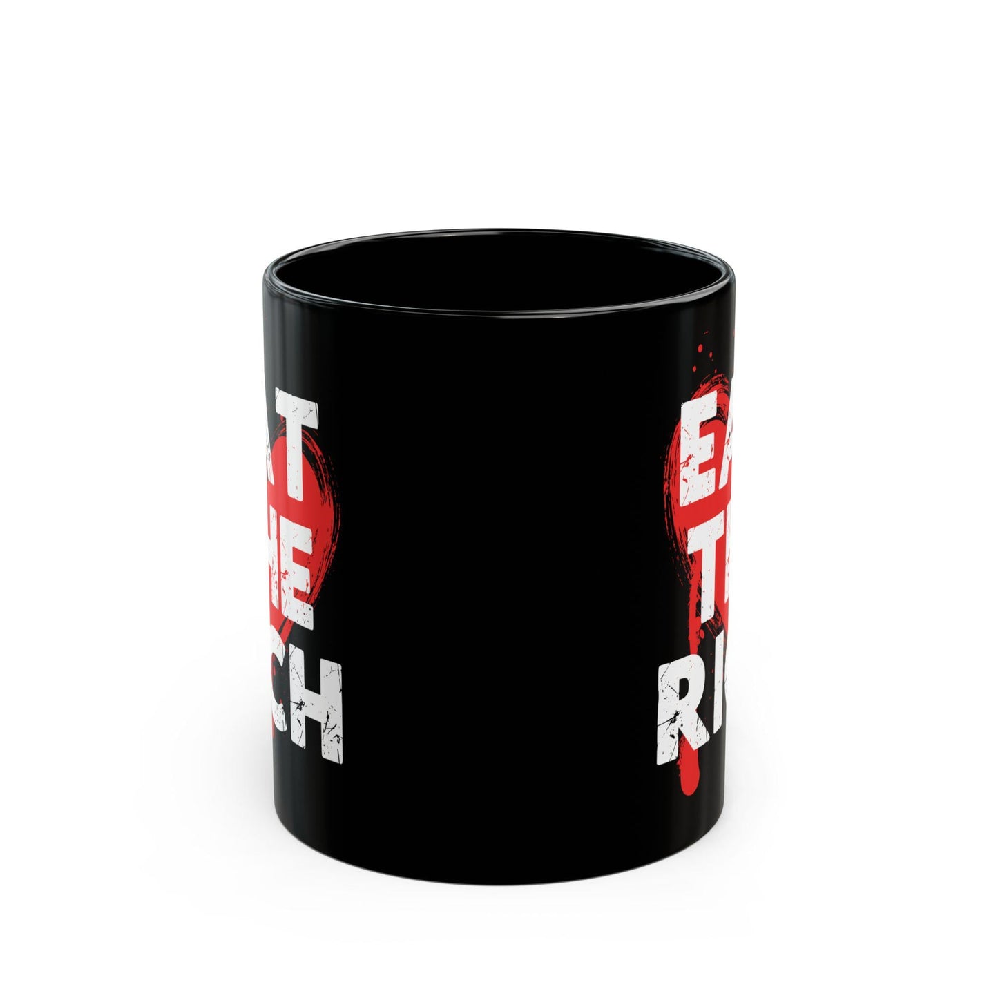 Eat The Rich Mug Anti-Capitalist Coffee Cup Socialist Gift Idea Antifa Merch Fuck Trump Mug Anti Oligarchy Merch Pro Democracy Gift Leftist