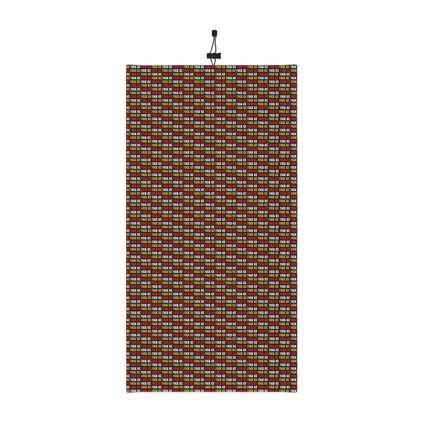 Fuck ICE Adjustable Face Cover and Hood