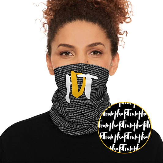 FDT Cloth Face Mask Abolish ICE Face Cover Political Statement Winter Neck Gaiter No Kings Protest Face Mask Fuck Trump Apparel Feminist