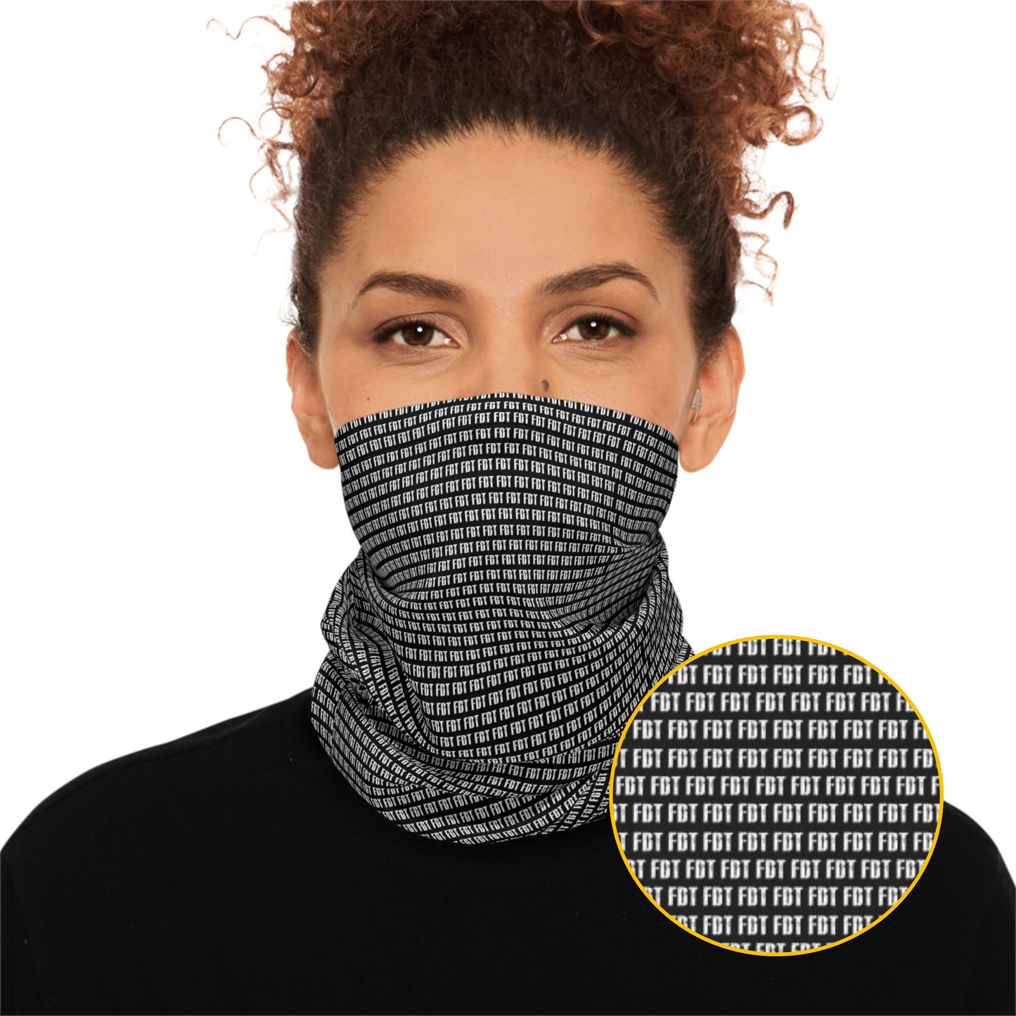 FDT Adjustable Face Mask Hidden Anti Trump Message Apparel Fuck Trump Merch No Kings Protest Apparel Cloth Face Cover Leftist Gift Idea