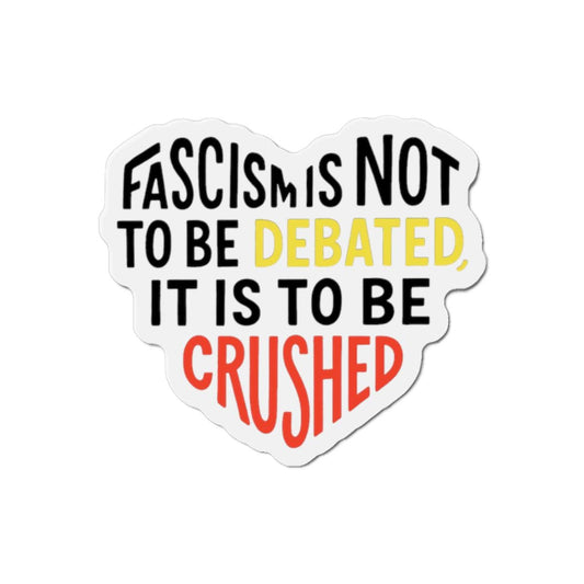Antifa refrigerator magnet fuck Trump magnet anti fascism decor leftist gift idea democrat magnet radical liberal merch revolutionary magnet
