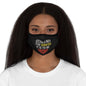 Anti Fascist Face Mask Crush Fascism Not Debated Protest Mask for Activists Anarchists Leftist Streetwear and Political Resistance